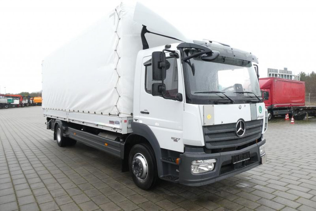 MERCEDES-BENZ Atego 1527 L Pritsche LBW - Lastbil med presenning: billede 1 MERCEDES-BENZ Atego 1527 L Pritsche LBW - Lastbil med presenning: billede 1