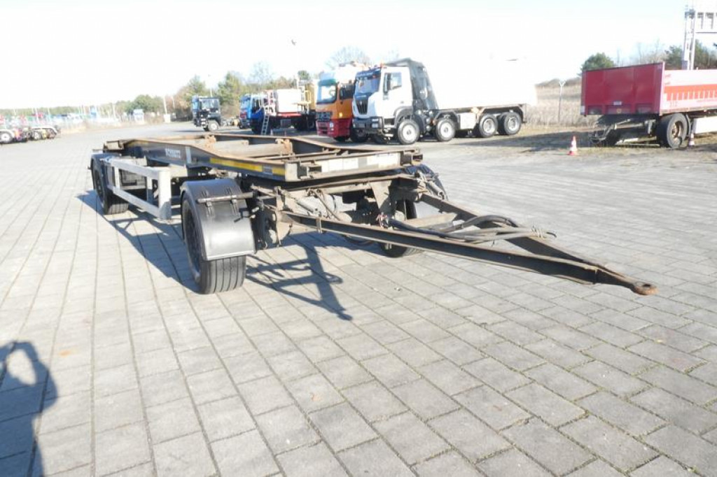 SCHMITZ GOTHA SCHMITZ GOTHA Abrollcontainernanhänger Containeranhänger ACF 18 S -Schlitten - Kroghejsvogn/ Skip loader anhænger: billede 3 SCHMITZ GOTHA SCHMITZ GOTHA Abrollcontainernanhänger Containeranhänger ACF 18 S -Schlitten - Kroghejsvogn/ Skip loader anhænger: billede 3