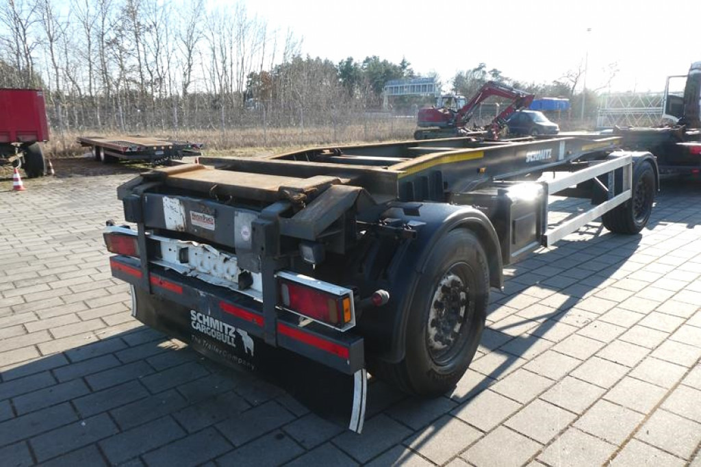 SCHMITZ GOTHA SCHMITZ GOTHA Abrollcontainernanhänger Containeranhänger ACF 18 S -Schlitten - Kroghejsvogn/ Skip loader anhænger: billede 2 SCHMITZ GOTHA SCHMITZ GOTHA Abrollcontainernanhänger Containeranhänger ACF 18 S -Schlitten - Kroghejsvogn/ Skip loader anhænger: billede 2