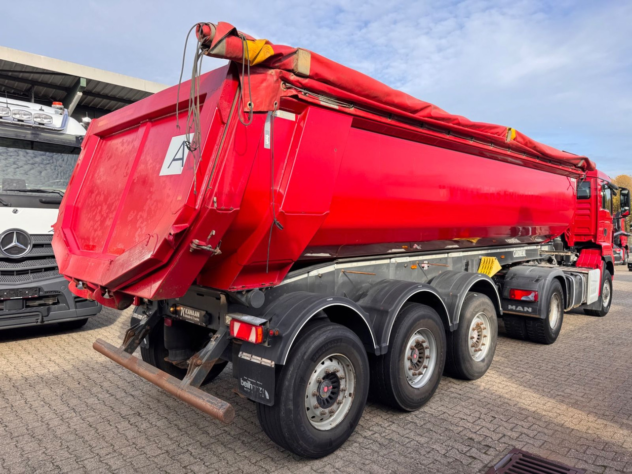 Carnehl CHKS /HH 24m³ HARDOX Stahlmulde Liftachse - Tipvogn sættevogn: billede 2 Carnehl CHKS /HH 24m³ HARDOX Stahlmulde Liftachse - Tipvogn sættevogn: billede 2