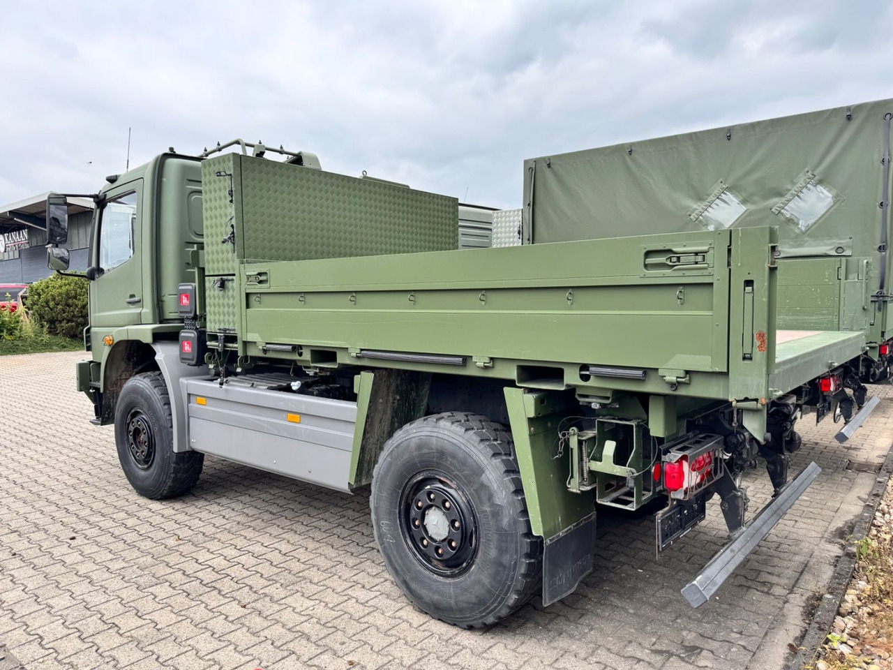 Mercedes-Benz 1018 Atego 4x4 Allrad Camper Expedition - Containerbil/ Veksellad lastbil: billede 3 Mercedes-Benz 1018 Atego 4x4 Allrad Camper Expedition - Containerbil/ Veksellad lastbil: billede 3