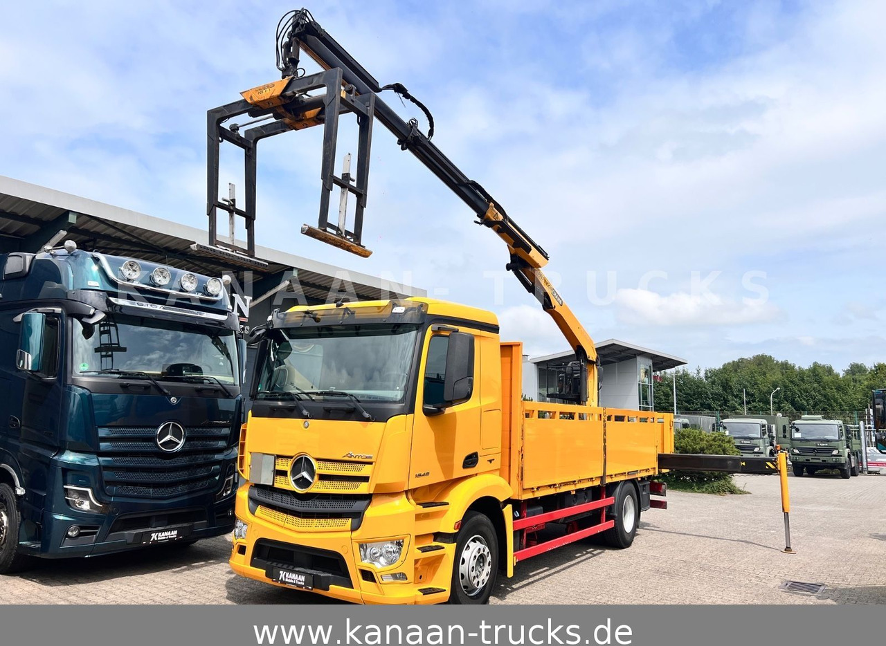 Mercedes-Benz 1845 Antos 4x2 Baustoffkran Palfinger 21001L - Lastbil med kran: billede 3 Mercedes-Benz 1845 Antos 4x2 Baustoffkran Palfinger 21001L - Lastbil med kran: billede 3