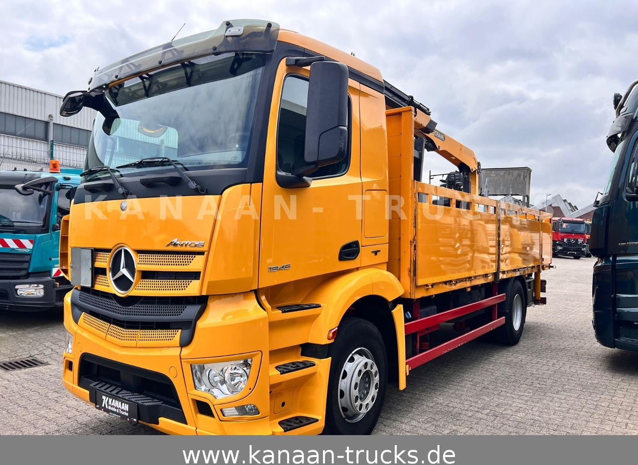 Mercedes-Benz 1845 Antos 4x2 Baustoffkran Palfinger 21001L - Lastbil med kran: billede 2 Mercedes-Benz 1845 Antos 4x2 Baustoffkran Palfinger 21001L - Lastbil med kran: billede 2