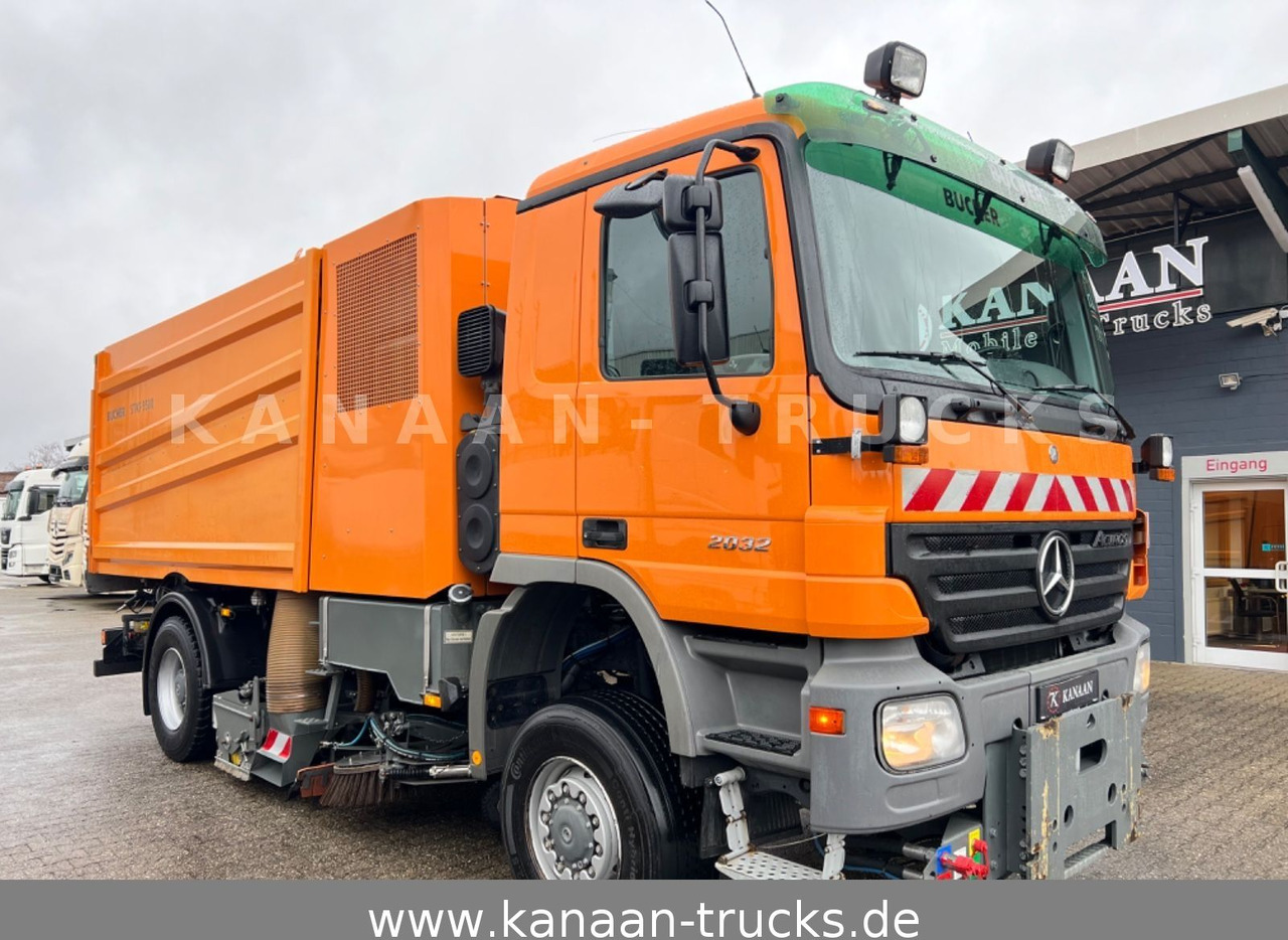 Mercedes-Benz 2032 Actros 4x4 Bucher STKF 9500  AIRPORT  KLIMA - Fejebil: billede 2 Mercedes-Benz 2032 Actros 4x4 Bucher STKF 9500  AIRPORT  KLIMA - Fejebil: billede 2