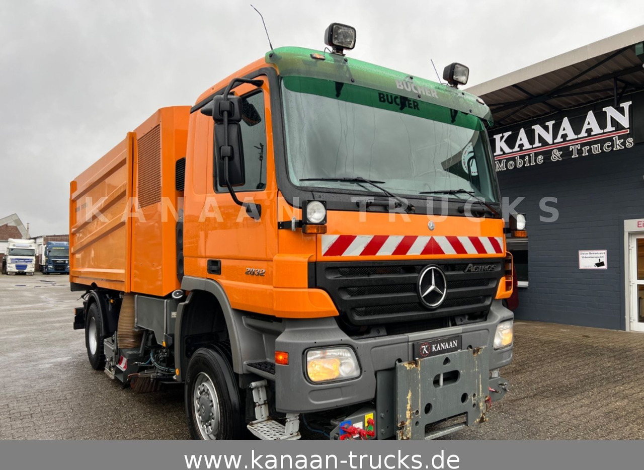 Mercedes-Benz 2032 Actros 4x4 Bucher STKF 9500  AIRPORT  KLIMA - Fejebil: billede 1 Mercedes-Benz 2032 Actros 4x4 Bucher STKF 9500  AIRPORT  KLIMA - Fejebil: billede 1