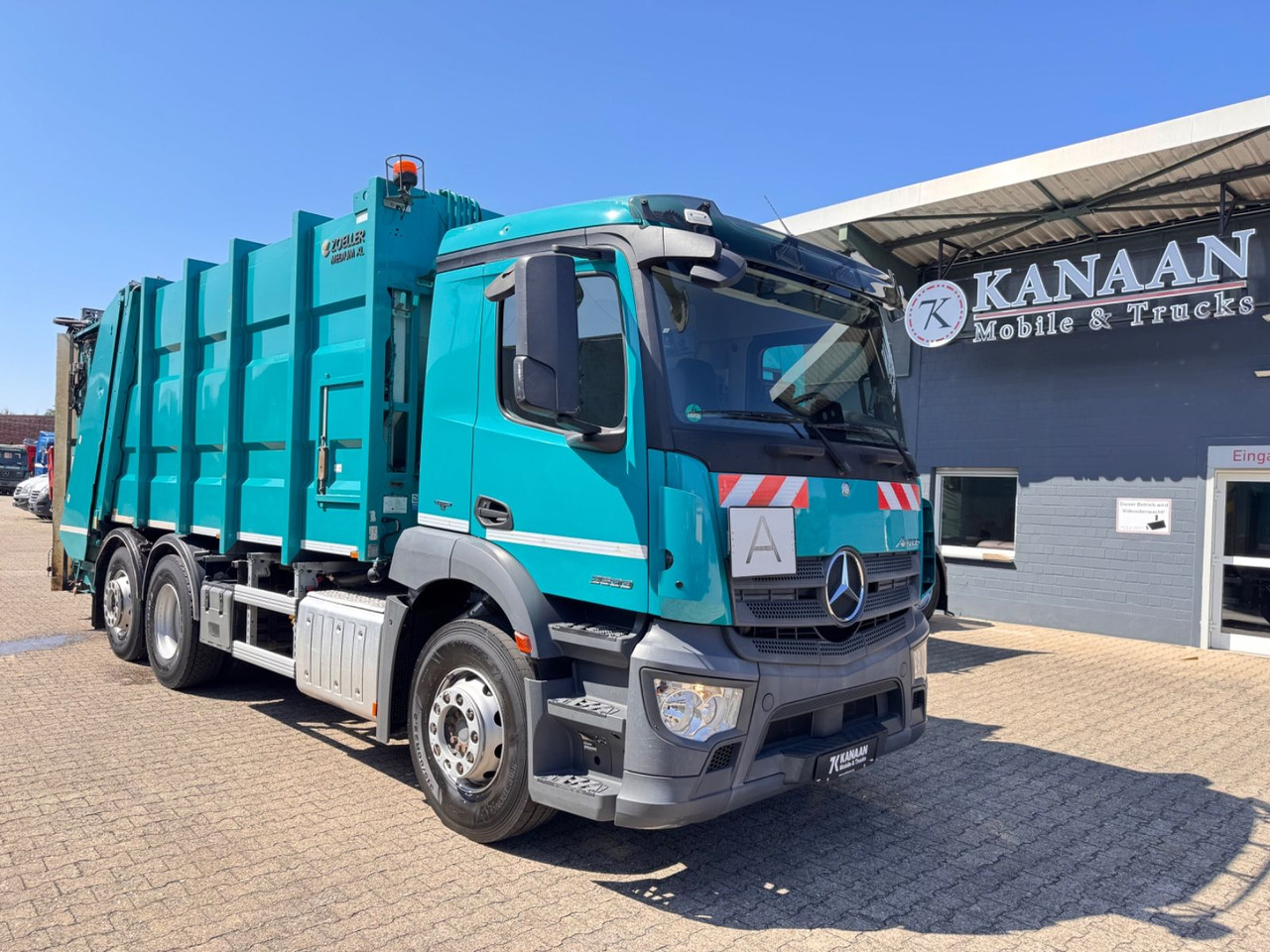 Mercedes-Benz 2533 Antos Müllwagen Zöller ATM bei 90Tkm - Affaldsmaskine: billede 1 Mercedes-Benz 2533 Antos Müllwagen Zöller ATM bei 90Tkm - Affaldsmaskine: billede 1