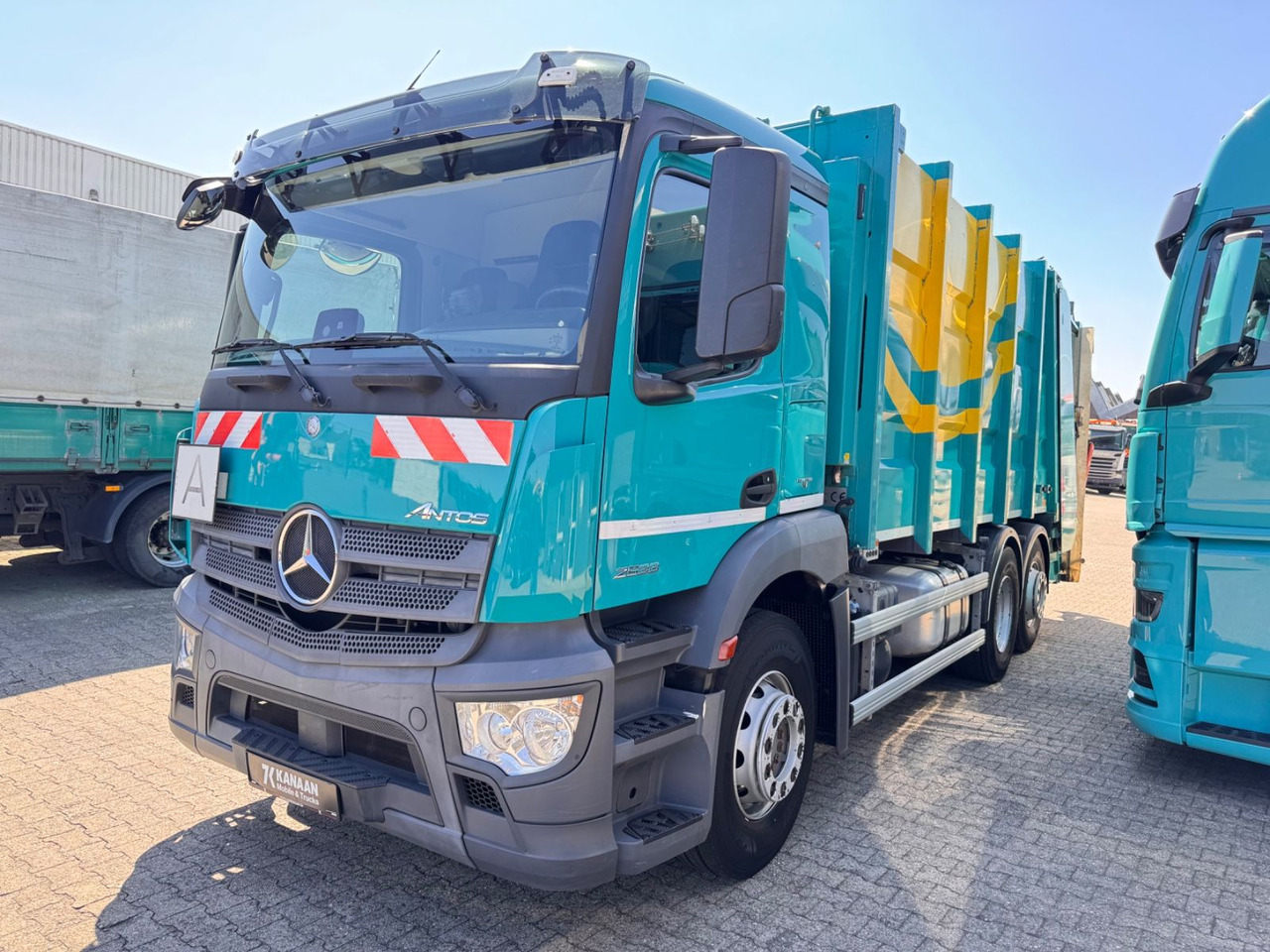 Mercedes-Benz 2533 Antos Müllwagen Zöller ATM bei 90Tkm - Affaldsmaskine: billede 2 Mercedes-Benz 2533 Antos Müllwagen Zöller ATM bei 90Tkm - Affaldsmaskine: billede 2