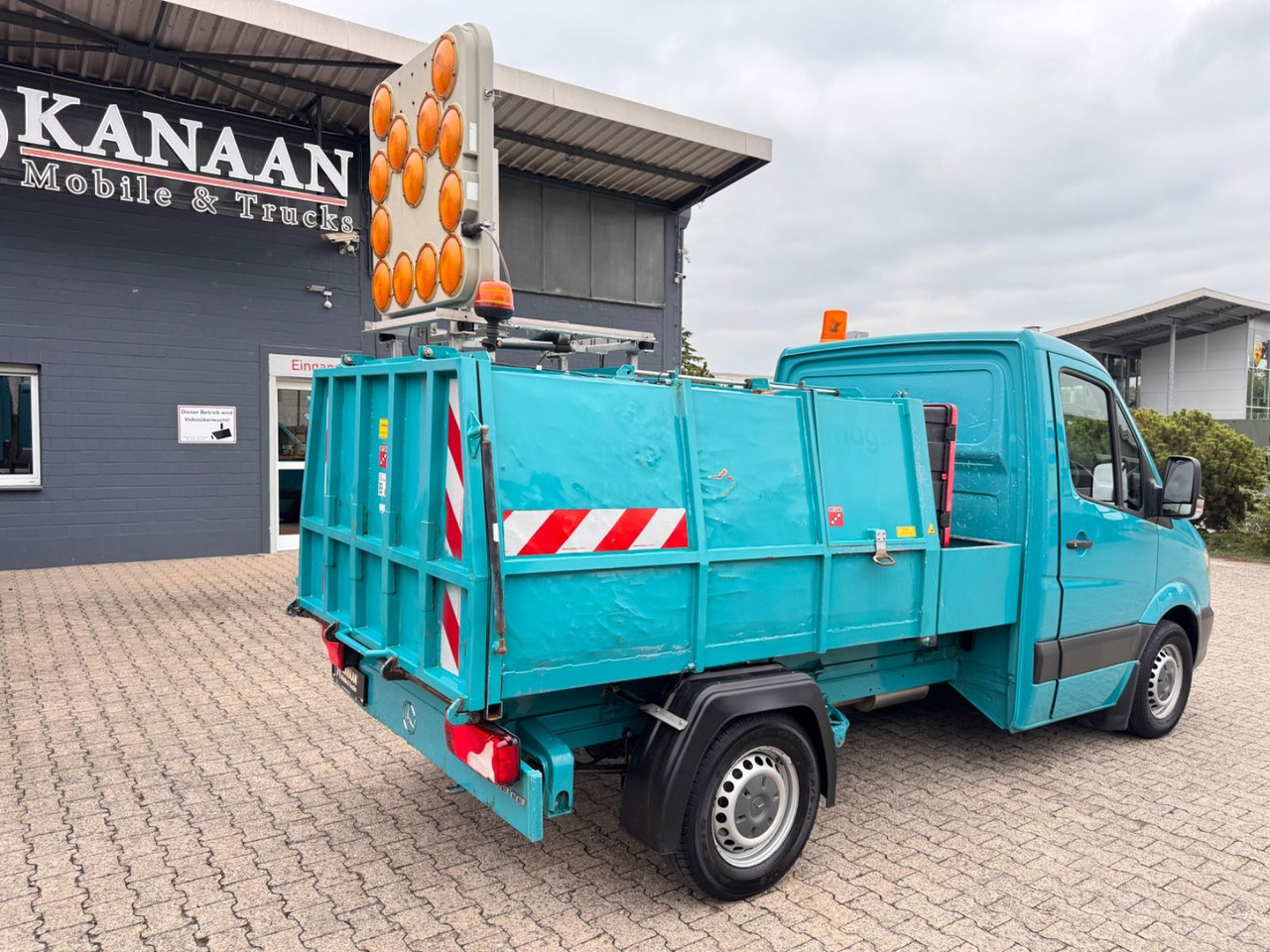 Mercedes-Benz 313 CDI Sprinter II Bertsche Müllwagen Tafel - Affaldsmaskine: billede 3 Mercedes-Benz 313 CDI Sprinter II Bertsche Müllwagen Tafel - Affaldsmaskine: billede 3