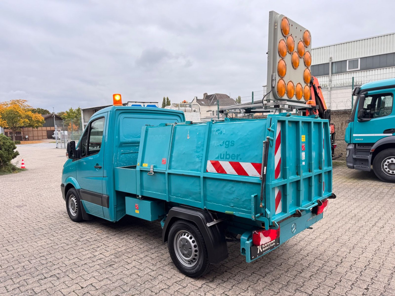 Mercedes-Benz 313 CDI Sprinter II Bertsche Müllwagen Tafel - Affaldsmaskine: billede 4 Mercedes-Benz 313 CDI Sprinter II Bertsche Müllwagen Tafel - Affaldsmaskine: billede 4