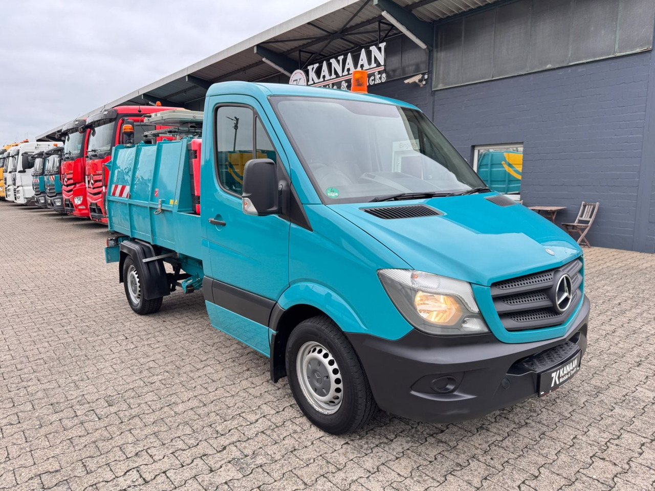 Mercedes-Benz 313 CDI Sprinter II Bertsche Müllwagen Tafel - Affaldsmaskine: billede 1 Mercedes-Benz 313 CDI Sprinter II Bertsche Müllwagen Tafel - Affaldsmaskine: billede 1