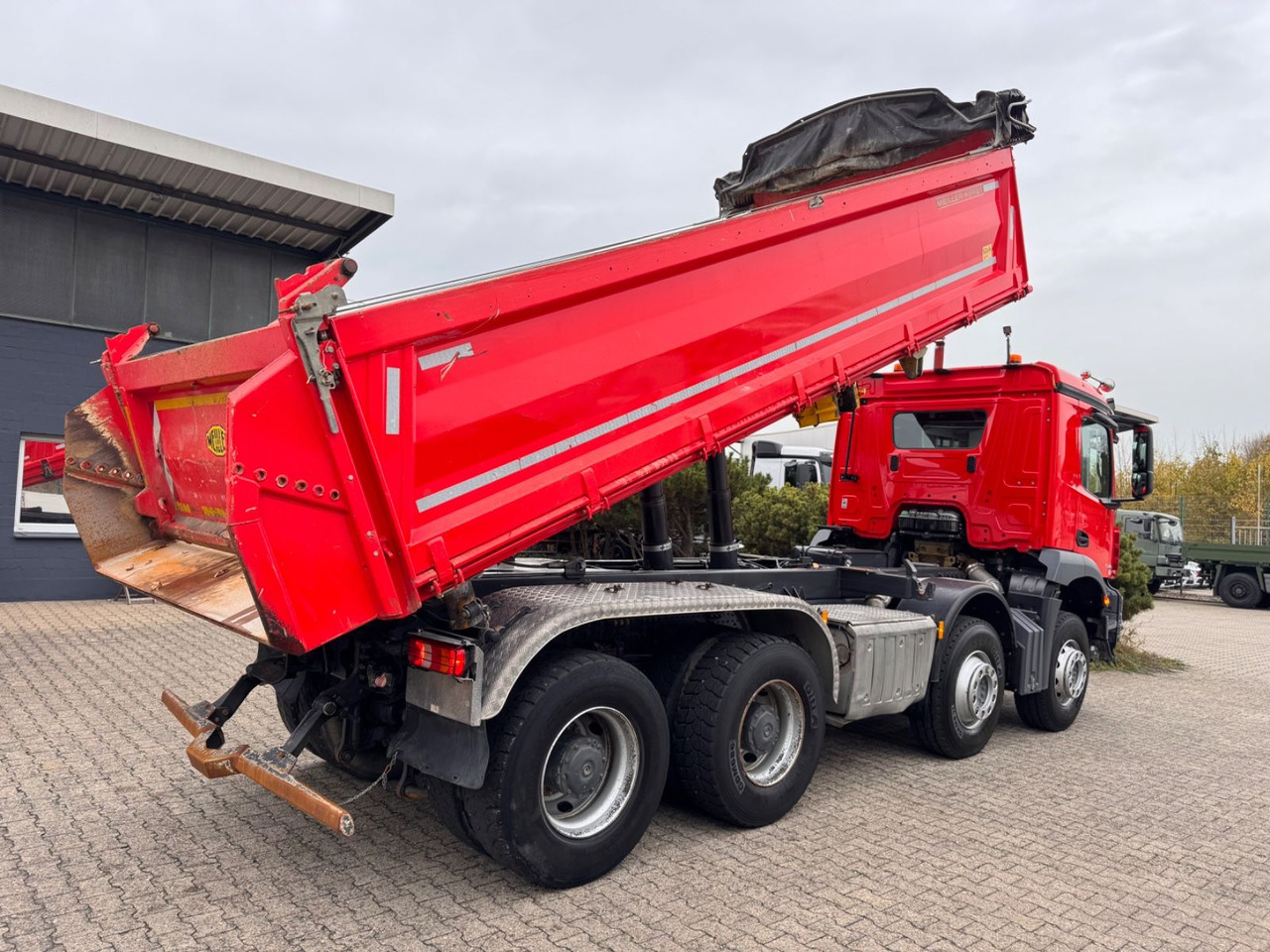 Mercedes-Benz 3246 K Arocs 8x4 Meiller Bordmatik - Tipvogn lastbil: billede 5 Mercedes-Benz 3246 K Arocs 8x4 Meiller Bordmatik - Tipvogn lastbil: billede 5