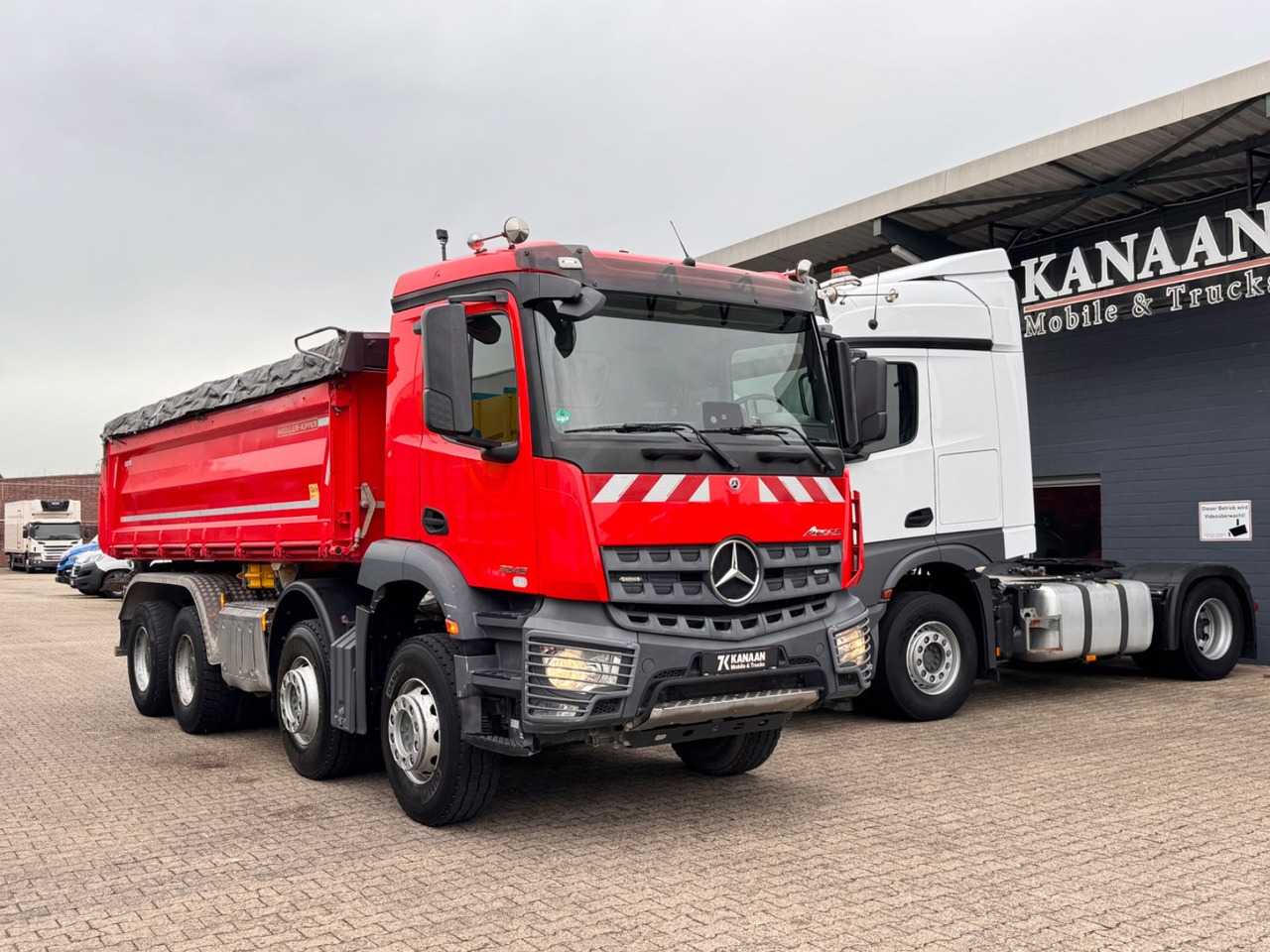 Mercedes-Benz 3246 K Arocs 8x4 Meiller Bordmatik - Tipvogn lastbil: billede 1 Mercedes-Benz 3246 K Arocs 8x4 Meiller Bordmatik - Tipvogn lastbil: billede 1