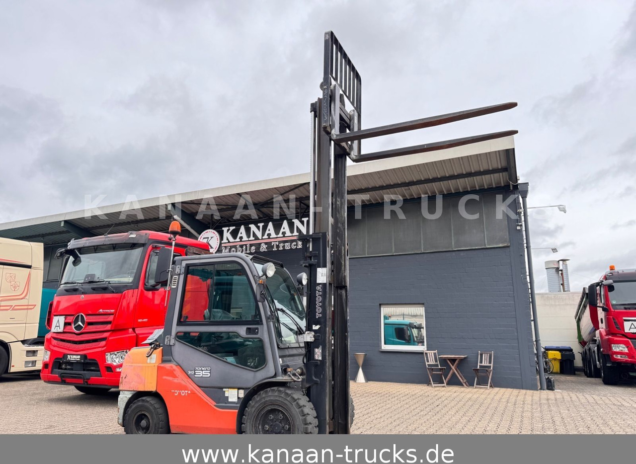 Toyota Tonero 35 Diesel Stapler 3.274h Sideshift - Diesel gaffeltruck: billede 3 Toyota Tonero 35 Diesel Stapler 3.274h Sideshift - Diesel gaffeltruck: billede 3
