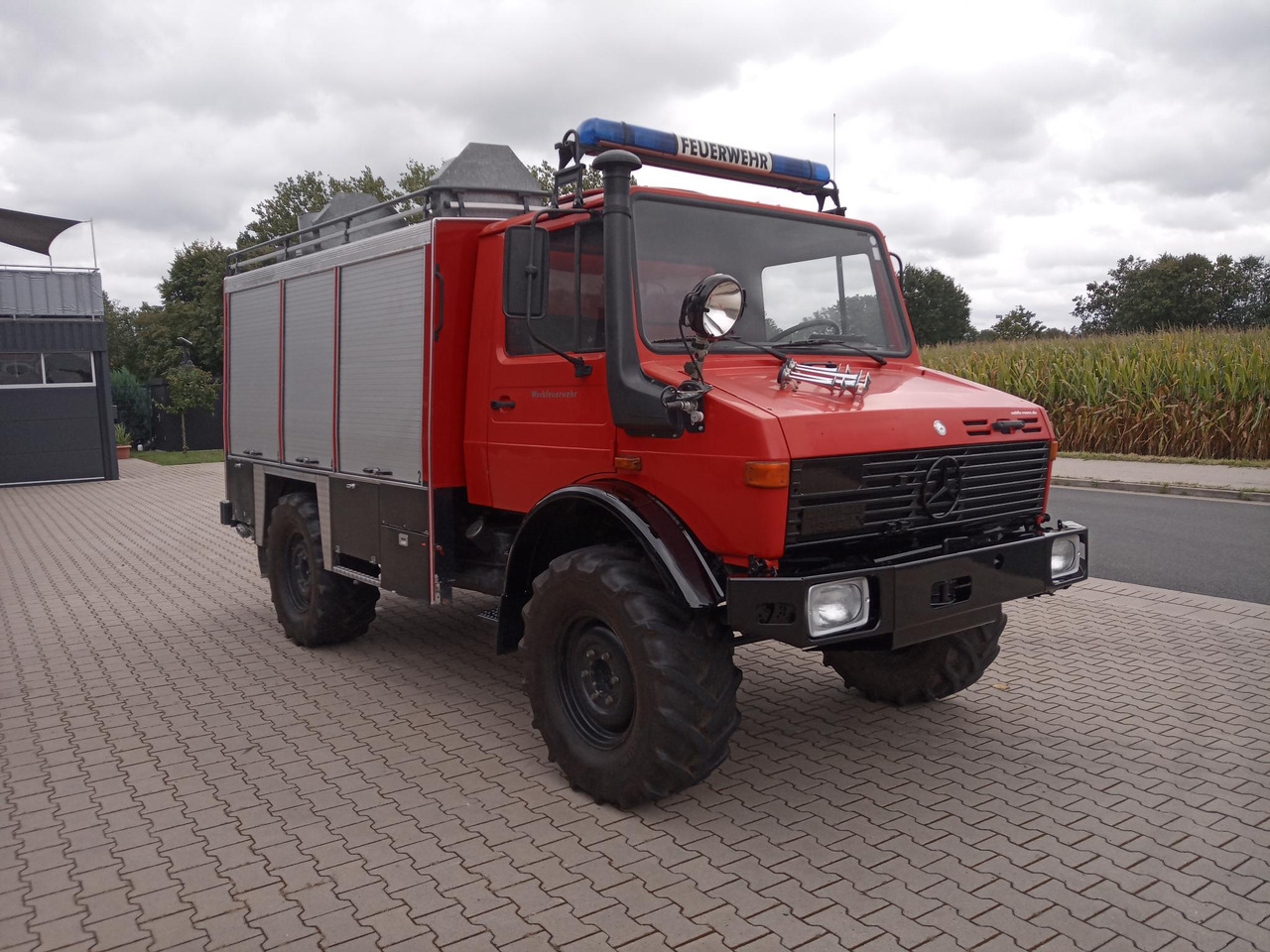 Mercedes Benz Unimog U1300L Unimog Firetruck - Brandbil: billede 1 Mercedes Benz Unimog U1300L Unimog Firetruck - Brandbil: billede 1