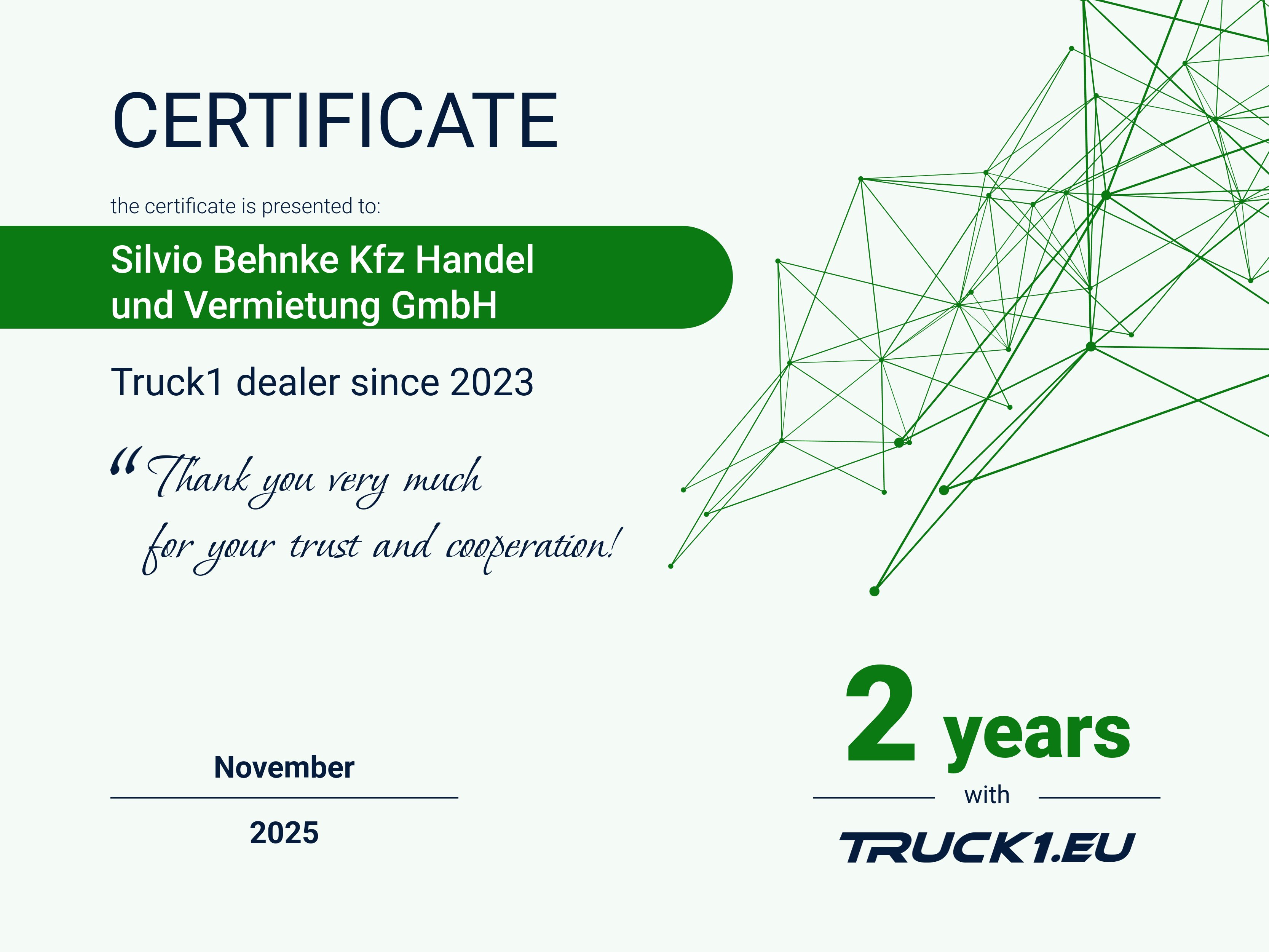 certificate certificate